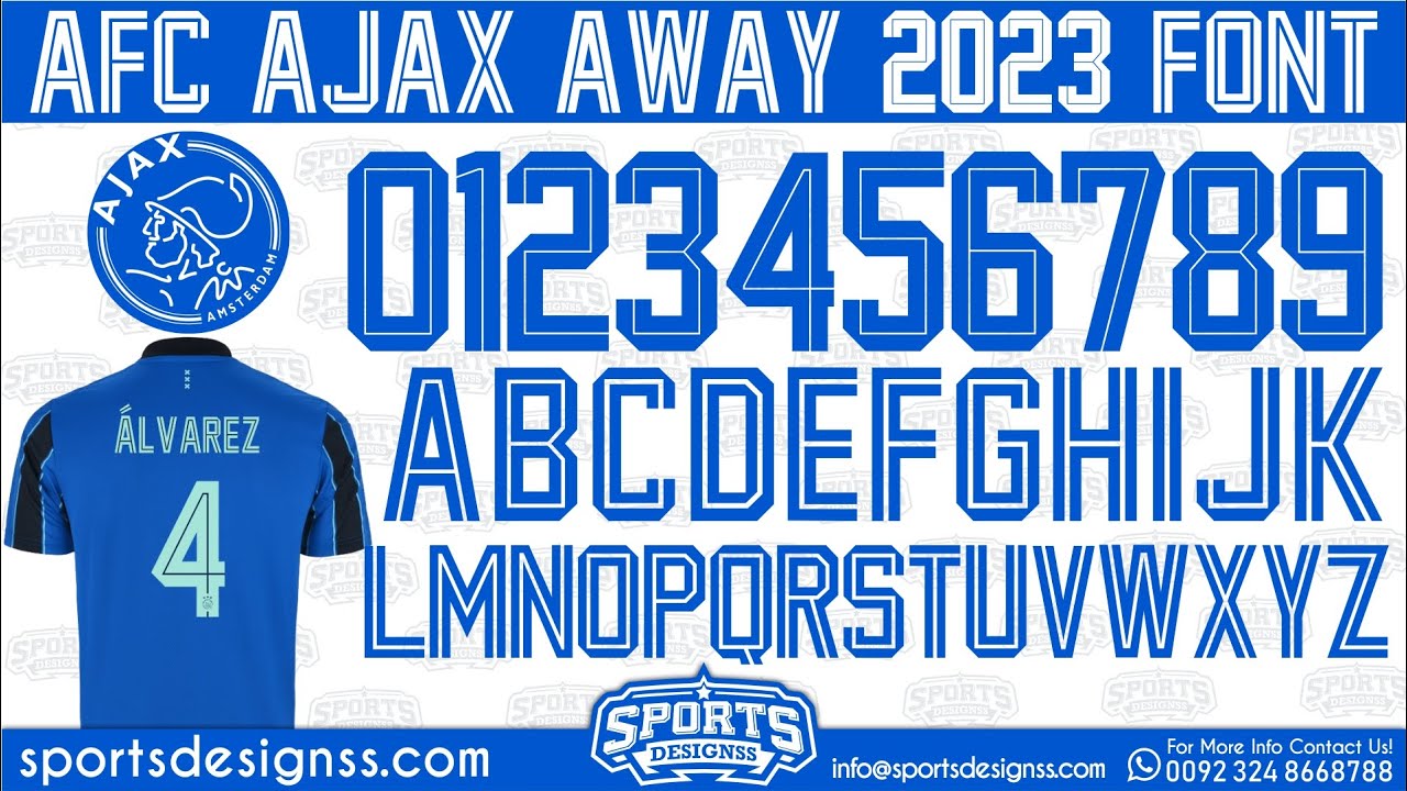 AFC-AJAX-2023-Font-Free-Download