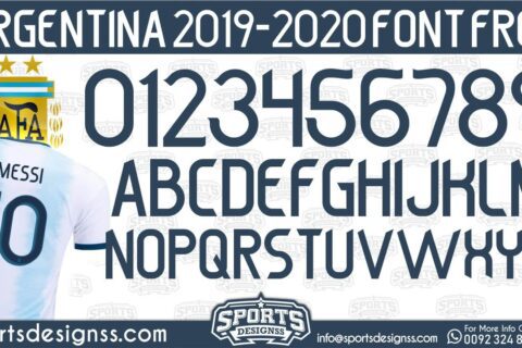 Argentina-2019-2020-Font-Free-Download