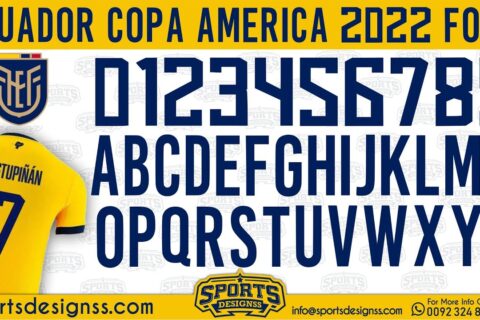 Ecuador-2022-Font-Free-Download