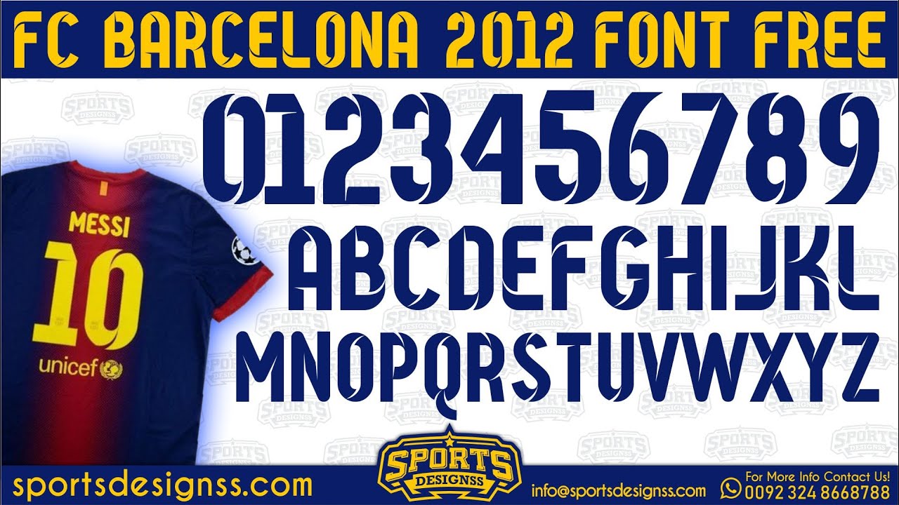 FC-Barcelona-2012-Font-Free-Download