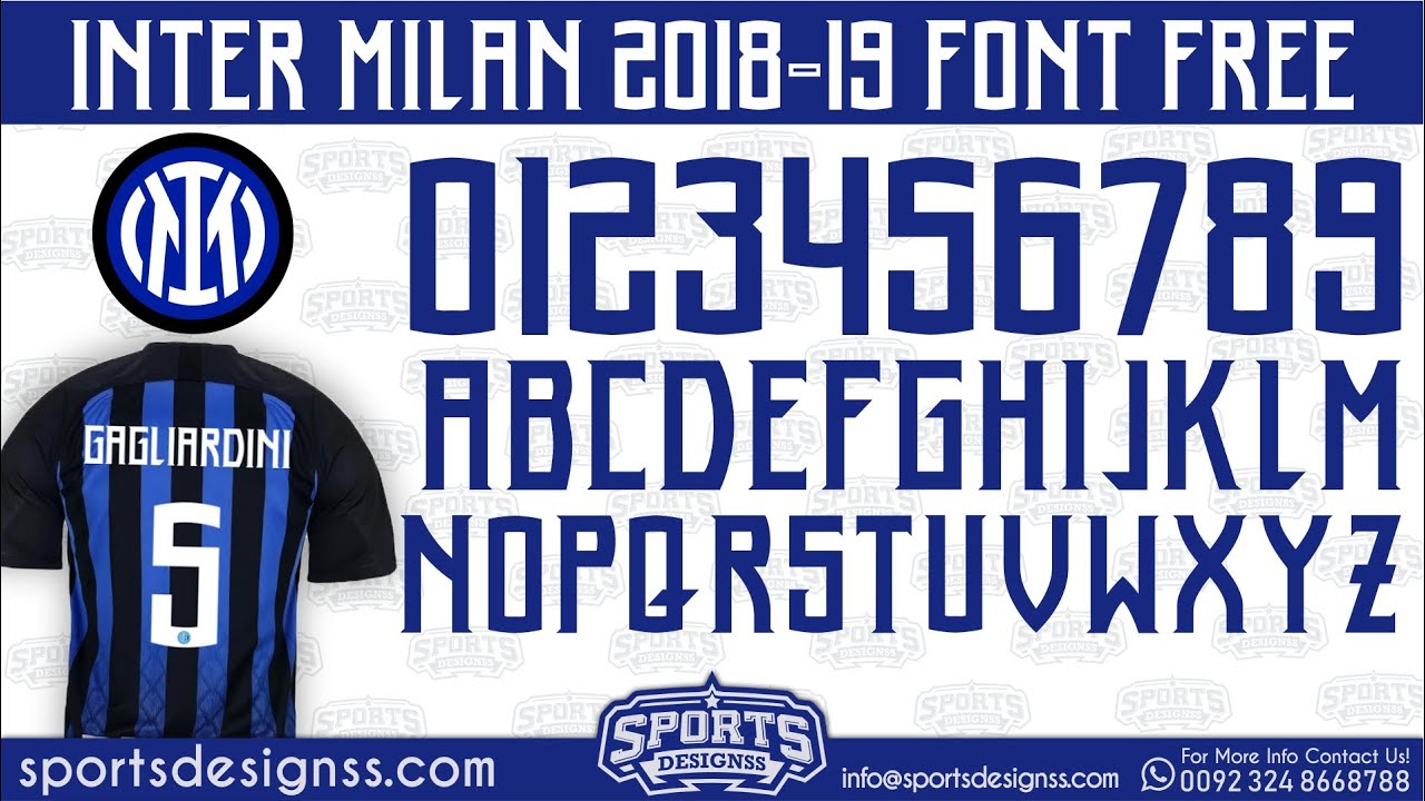 Inter-Milan-2018-19-Font-Free-Download