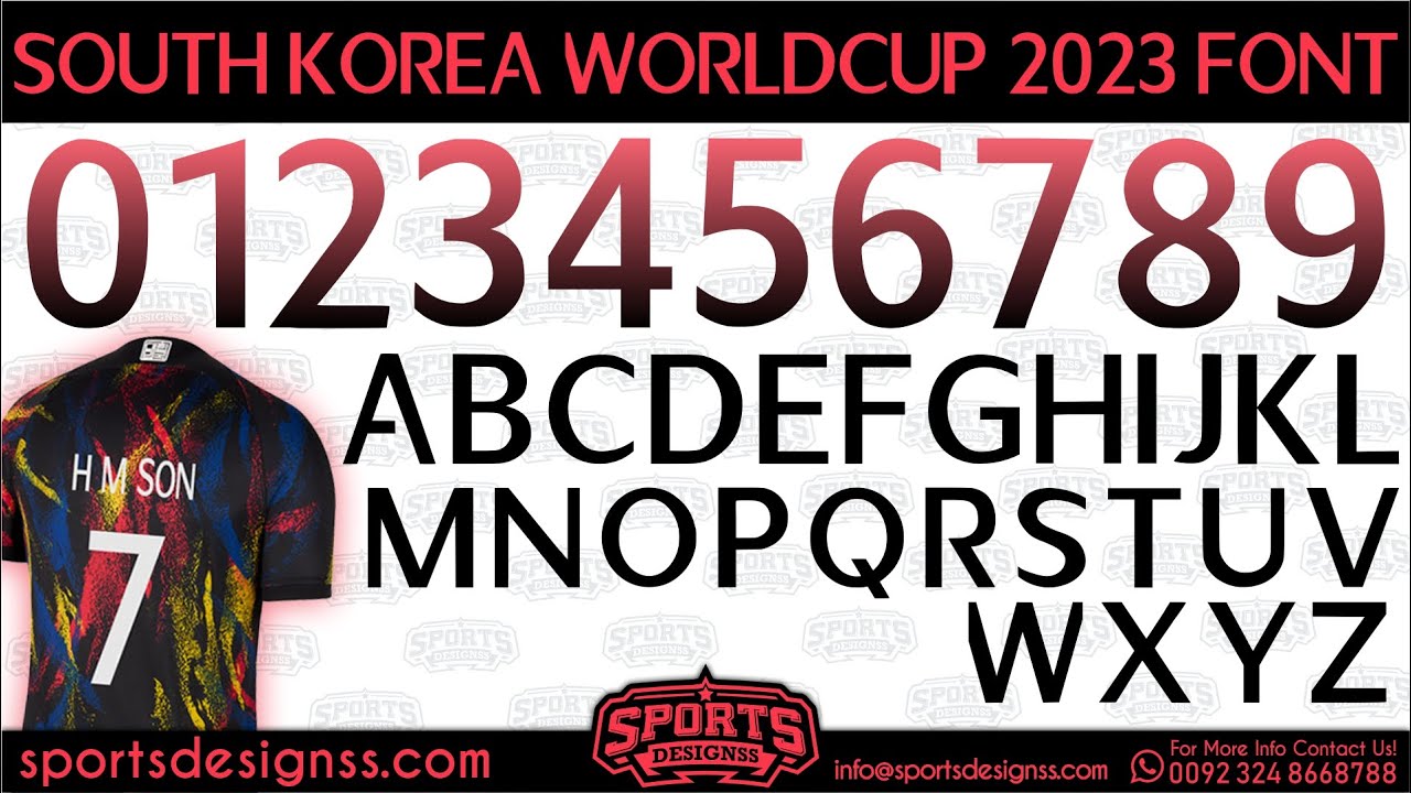 South-Korea-2022-23-Font-Free-Download