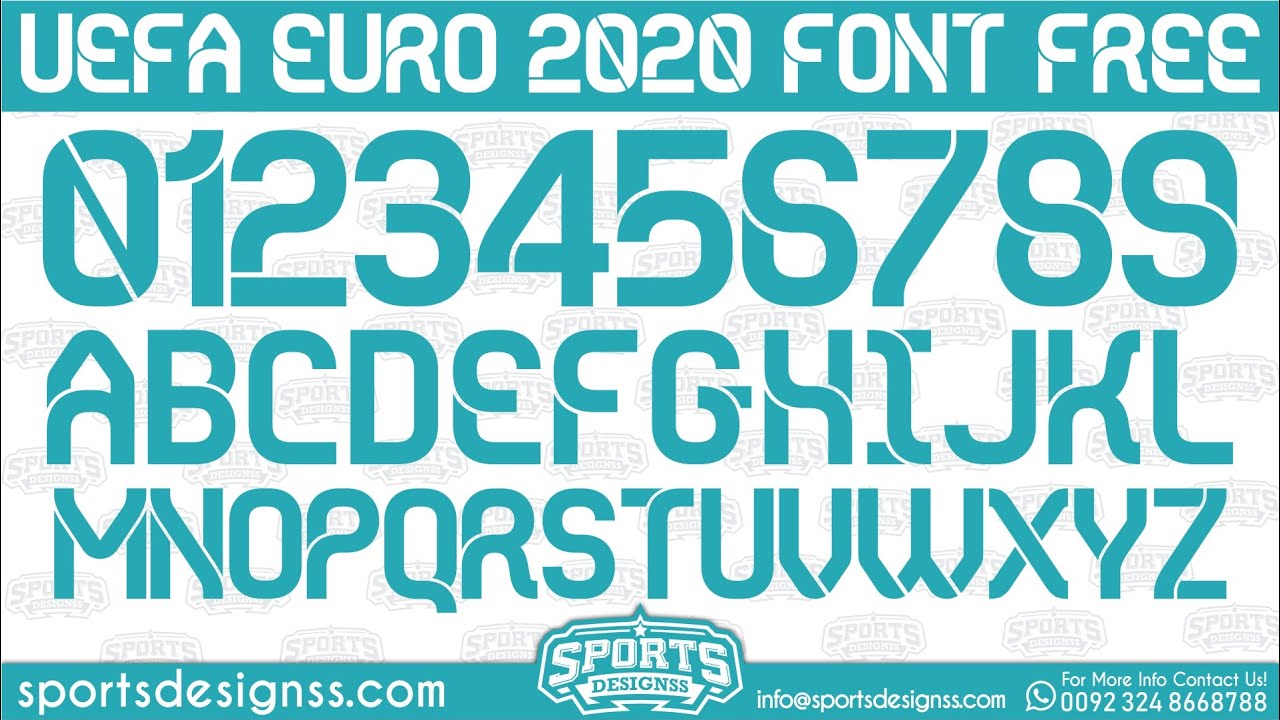 UEFA-EURO-2020-Font-Free-Download