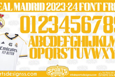 REAL-MADRID-2024-Football-Font-Free-Download-by-Sports-Designss